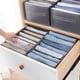 thumbnail image 3 of Caja de almacenamiento de ropa plegable, organizador de pantalones vaqueros, cajones de camiseta, caja de almacenamiento de ropa interior, separador de ropa de armario, 3 of 4