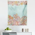 thumbnail image 1 of Floral Tapestry, Hand Drawn Ornamental Horizontal Pattern Traditional Paisley on Vintage Background, Fabric Wall Hanging Decor for Bedroom Living Room Dorm, 5 Sizes, Multicolor, by Ambesonne, 1 of 1