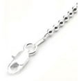 thumbnail image 2 of 3mm Sterling Silver Bead or Ball Chain Necklace, 2 of 2