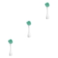 thumbnail image 2 of Cepillo de limpieza facial Seitruly Silicona Exfoliante Verde Blanco, 2 of 6