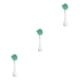 thumbnail image 2 of Cepillo de limpieza facial Seitruly Silicona Exfoliante Verde Blanco, 2 of 6