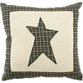 thumbnail image 2 of VHC Brands Kettle Grove Home Decor, Pillow Star, Black, 16x16, 2 of 5