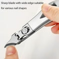 thumbnail image 5 of Graddi Ingrowfix Pro, Splash-Proof, 180° Wide Bevel Bite, Extended Handle, One-Touch Locking Pliers, Stainless Steel Nail Clippers, Suitable for Thick Nails, 5 of 7