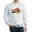 Ash Gray, variant on - Happy Yule Sweatshirt - Crew Neck Sweatshirt