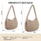 thumbnail image 2 of Bolso Iqimott acolchado de nailon con burbujas para mujer, color caqui, 2 of 7