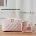 thumbnail image 6 of 2026 new Petition Makeup Bag,Travel Makeup Bag For Woman,Wide Open Lay-Flat Water-Resistant Cosmetic Case,Organizer For Toiletries & Brushes Large Capacity With Compartments, 6 of 8