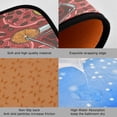 thumbnail image 3 of SKYSONIC Vintage Hot Drinks Kitchen Rugs Set of 2, Retro Winter Coffee Floor Runner Area Rug Washable Carpet Mat Perfect for Living Room Bedroom Entryway, 3 of 7