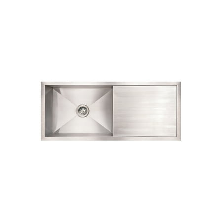 Whitehaus Collection WHNCM4019 Noah's Collection Sinks Brushed Stainless Steel