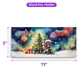 thumbnail image 5 of Merry Christmas and Happy New Year Santa French Bulldog Holiday Xmas Winter 2025 Wood Key Holder Dog Lover Gifts Wall-mounted Key Rack Home Decor - 00024, 5 of 5