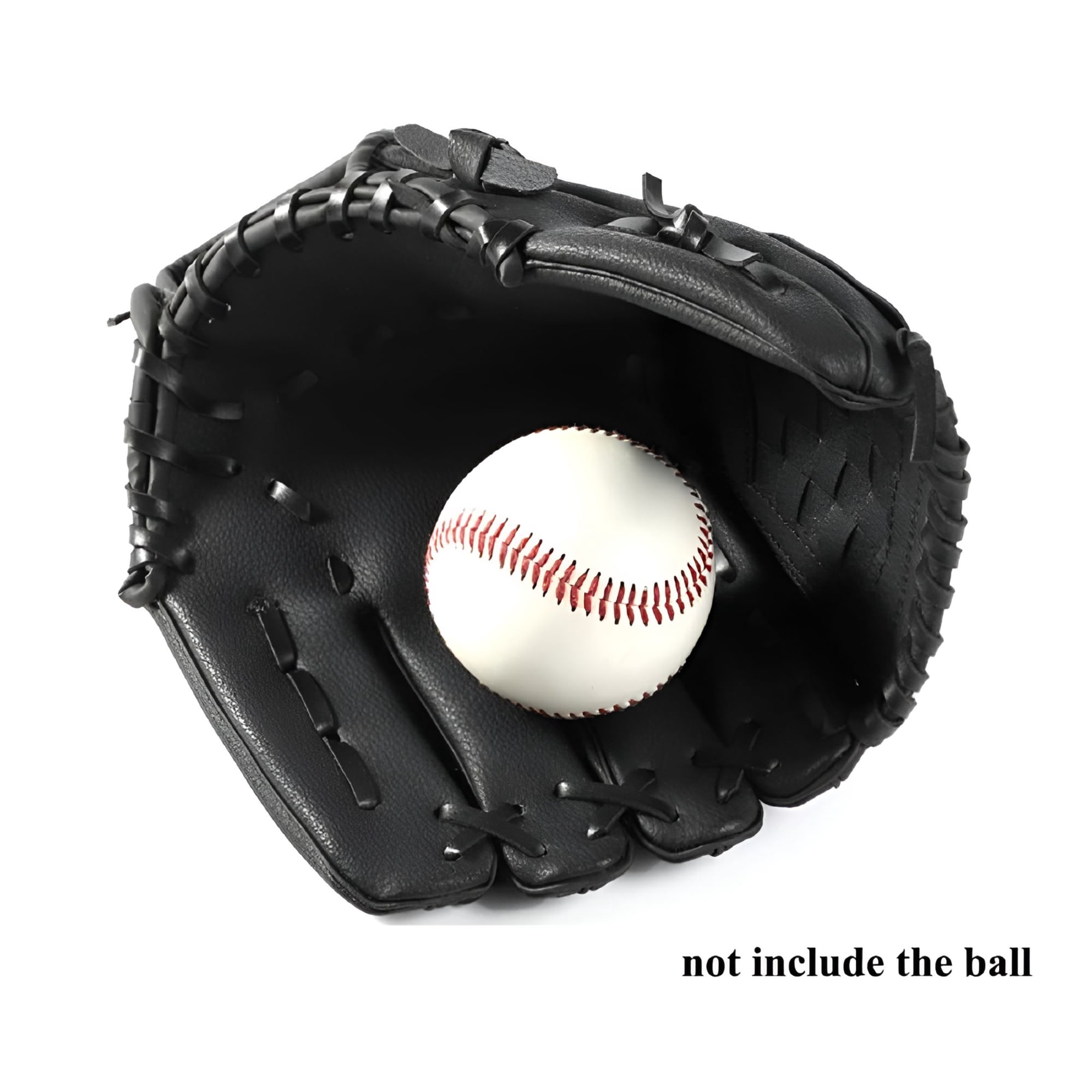 BESTSKY Baseball Gloves, Kids Teens Youth Adult Durable PU Leather Softball Baseball Pitcher Mitt Left Hand Infielder Baseball Fielding Glove Series Outdoor Sports Training Practice Equipment