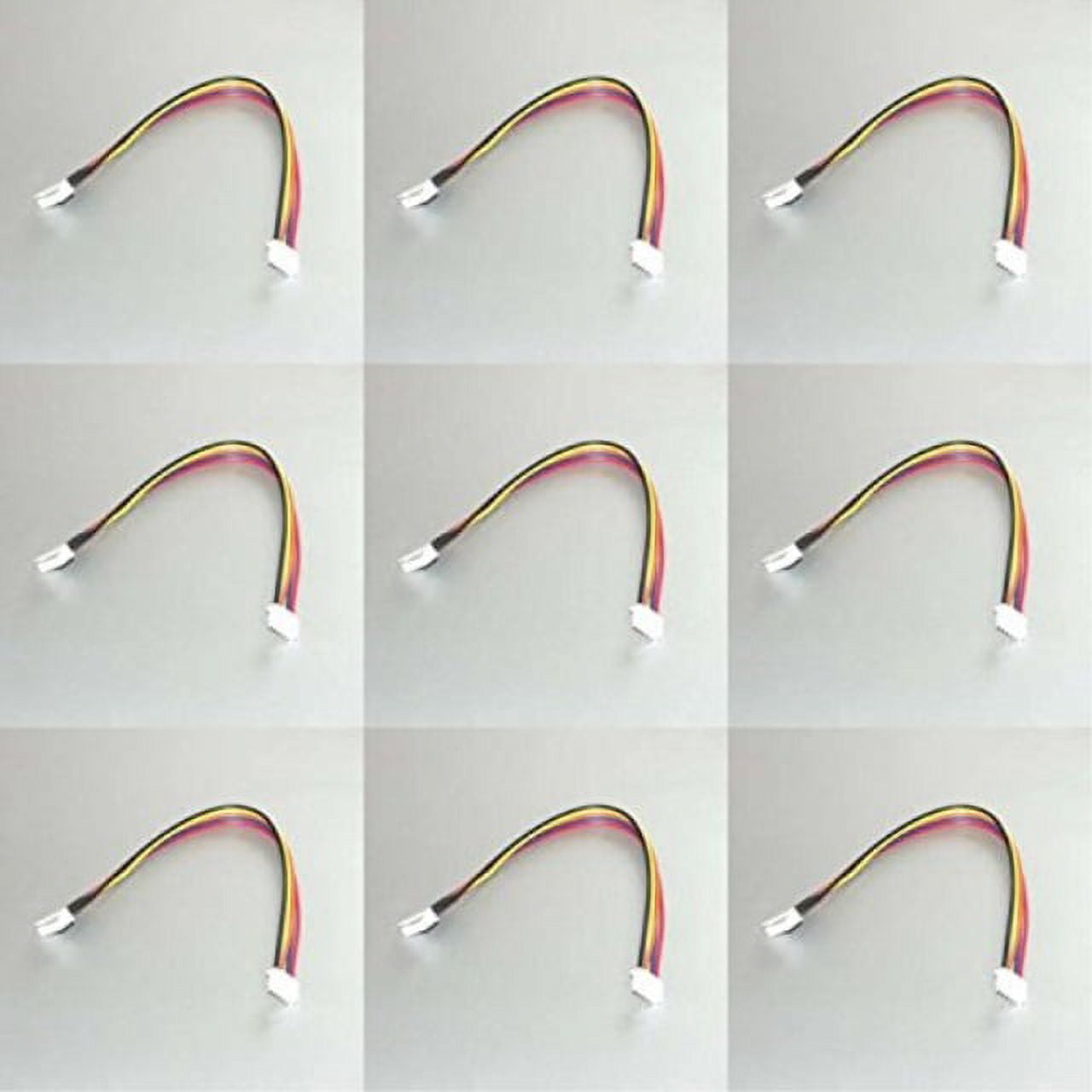 FLY RC 5-Pack Deans Male To HXT 4mm Battery Connector Adapters - No Wires, Gold Plated