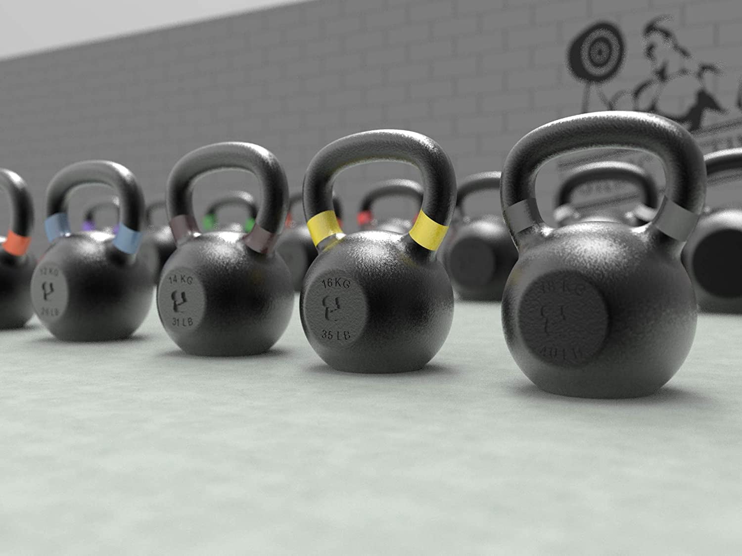 Nordic Lifting Kettlebell Cast Iron 13 lb