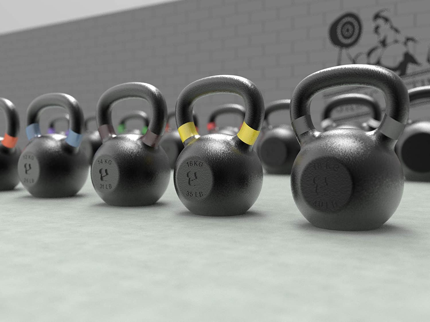 Nordic Lifting Cast Iron Kettlebell 26 Lb photo 6