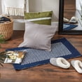 thumbnail image 5 of DII Navy Bordered With Small Diamonds Rug 50x80cm, 5 of 5