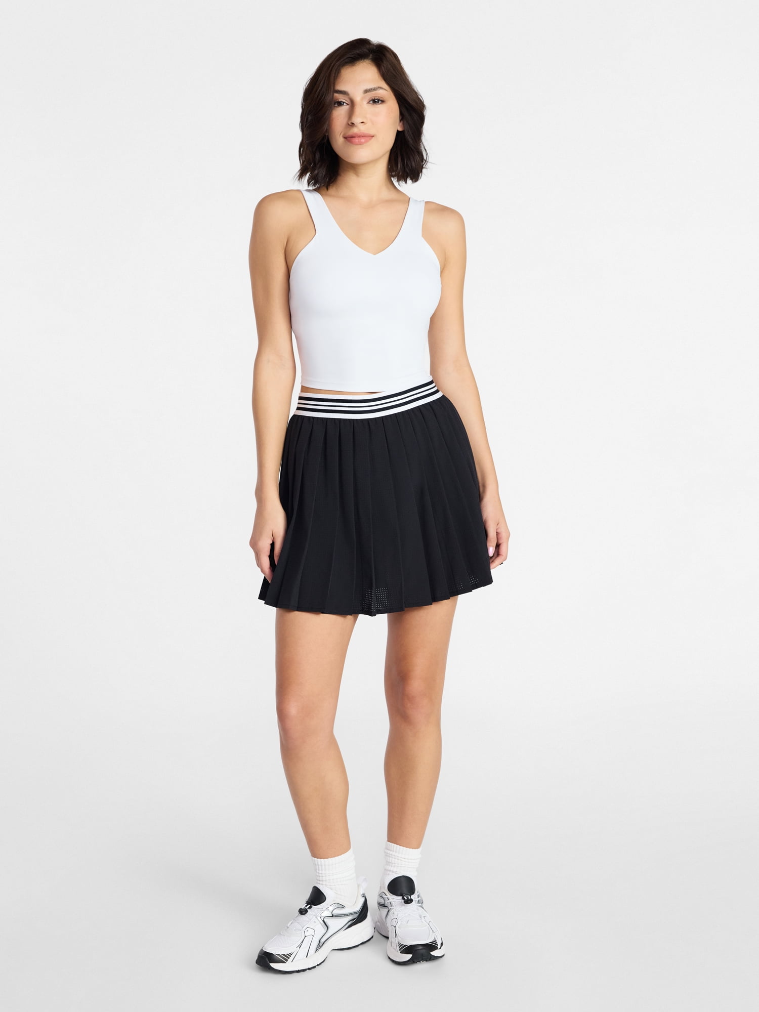 Avia Women's Tennis Bra Tank Top, Sizes XS-XXXL
