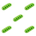 thumbnail image 3 of braveheart Silicone Cable Winder Desktop Management Clip Cable Holders Cable Organizer Good green 5Set, 3 of 6