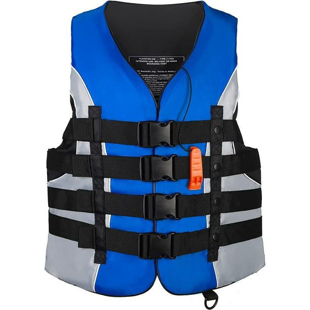 Leader Accessories Universal Life Vest For Adult USCG Approved Unisex ...
