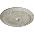 thumbnail image 3 of Ekena Millwork 27 1/2"OD x 4"ID x 1 1/2"P Winsor Ceiling Medallion (Fits Canopies up to 4"), Hand-Painted Pot of Cream Crackle, 3 of 5
