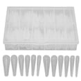 thumbnail image 2 of False Nails Tips, 120pcs Reusable Fake Nail Tip Nail Art Tool  For Nail Extension UV Nails For Home Nail Salon, 2 of 8
