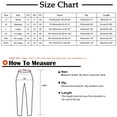 thumbnail image 2 of Bigersell Summer Pants Women Fashion Womens Casual Color Elastic Loose Pants Straight Wide Leg Trousers with Pocket Dark Gray xl, 2 of 9