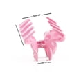 thumbnail image 7 of 6 Pieces Light Pink Hair Claw Clips: The Ultimate in Hair Styling! Clips Girl Brand, 7 of 7