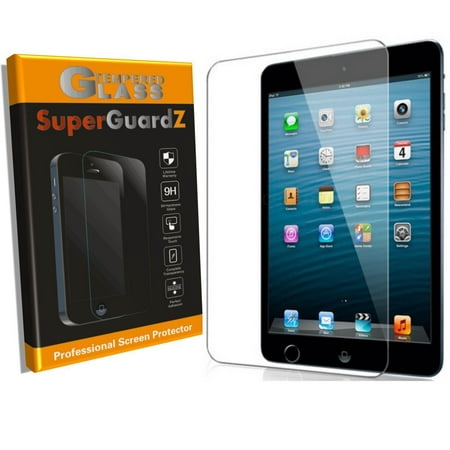 [2-Pack] SuperGuardZ Tempered Glass Screen Protector For iPad Mini