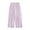 Purple, variant on MIXUE Toddler Girls Pants Summer Solid Color Elastic High Waist Loose Casual Wide Leg Palazzo Boho Breathable Trousers Activewear,Beige,2-3 Years