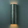 thumbnail image 4 of Justice Design Group Cer-5405 Ambiance 2 Light 17" Tall Half Cylinder Open Top Wall Sconce, 4 of 7