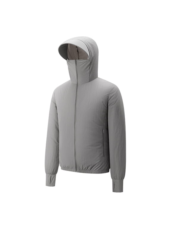 Sun Protective Jacket UPF 50+ Air Conditioner Hoodie Lightweight Cooling Clothes with Fans Stay Cooling in Summer