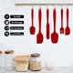 thumbnail image 5 of Juego De 6 Esp Tulas De Silicona De Grado Alimenticio, Resistentes Al Calor, De Goma Y Con Cepillo Raspador, Dise O Multicolor, Para Hornear, Cocinar, Mezclar Y Raspar, Utensilios De Cocina, 5 of 5