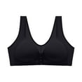 thumbnail image 2 of fheaev Front Button Closure For Women Snap Front Bra Plus Size Bra Underwear No Underwire Everyday Bra Support Wirefree Front Buckle Corset Bra, 2 of 4