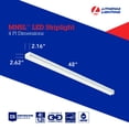 thumbnail image 5 of Lithonia Lighting Tira de luz LED blanca fría, 5 of 5