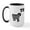 White/Black Inside, variant on CafePress - Black Pug Mug Large Mug - 15 oz Ceramic Large White Novelty Mug