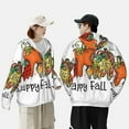 thumbnail image 4 of Gaeub It'S Fall Y'All Men's and Women's UPF 50+ Long-Sleeved Sun Protection Clothing, Fishing Shirt Long Sleeve Zip-Large, 4 of 7