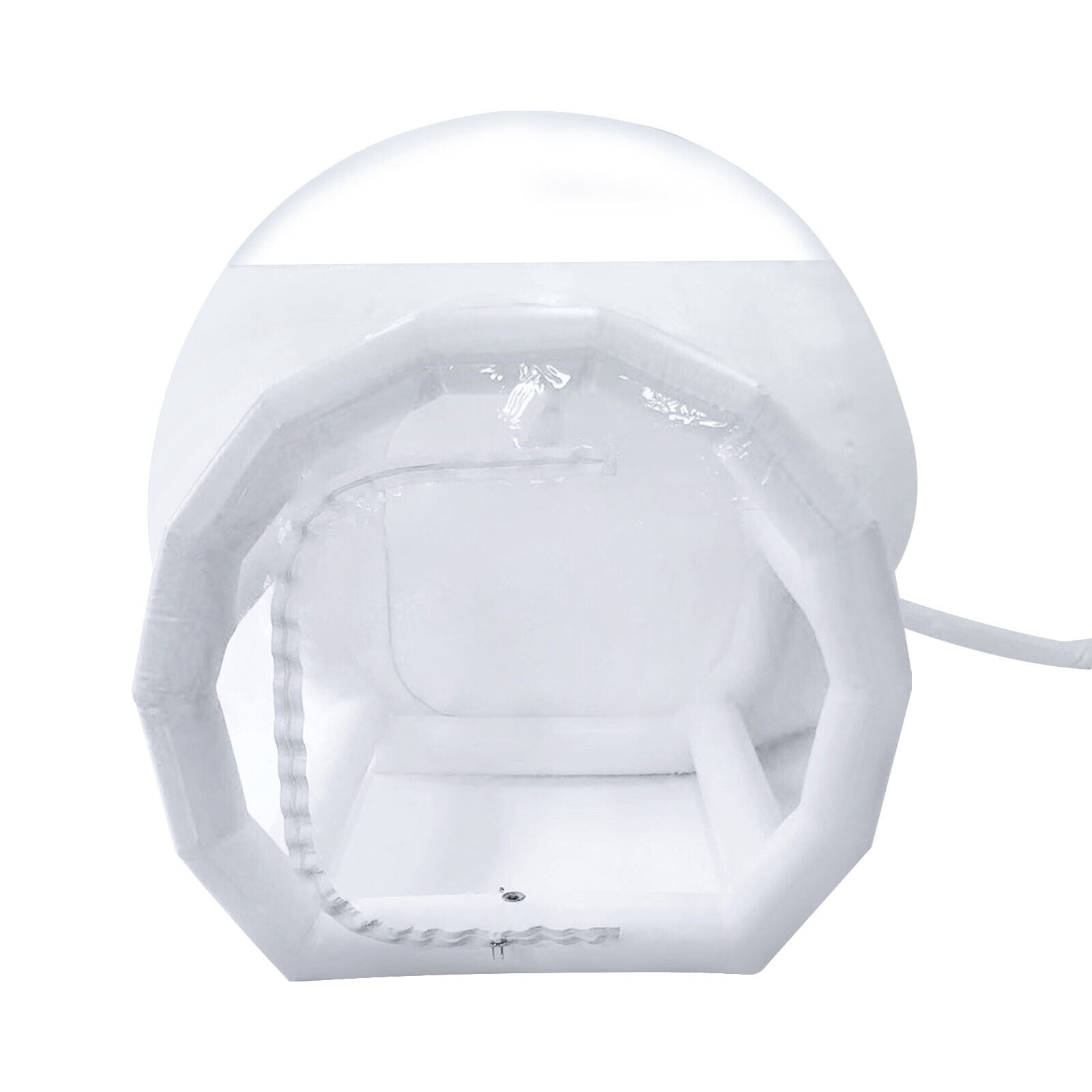 Outdoor PVC Inflatable Bubble Transparent Camping Tent Tunnel Clear Top +Blower