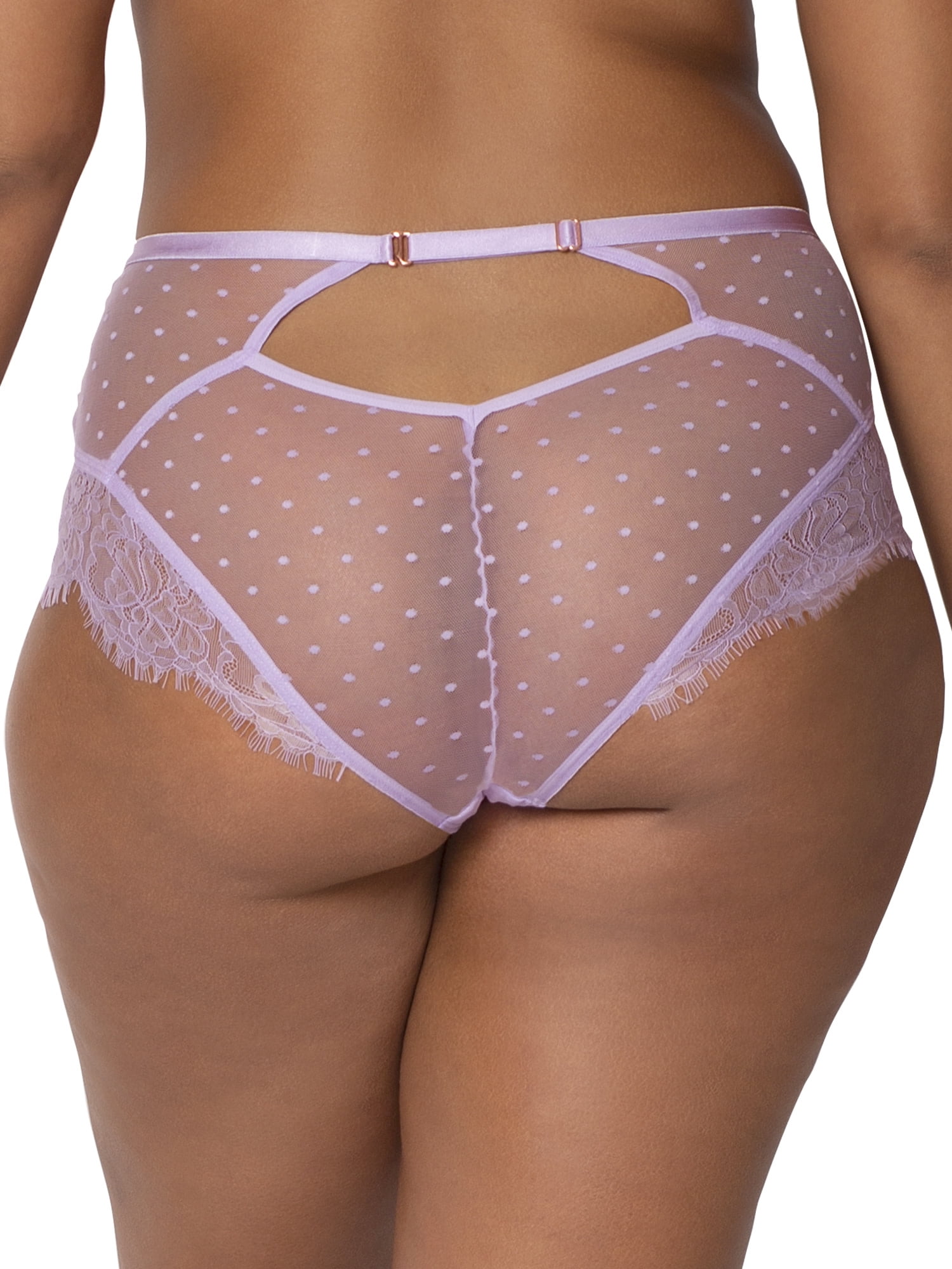 Smart & Sexy Women's Lace High-Waisted Cheeky Panty Style-SA905