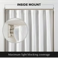 thumbnail image 3 of MODE Room Darkening Adjustable Blackout Curtain Rod Set, Fits 24” to 84” Windows, 3 of 8
