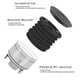 thumbnail image 4 of CAFEMASY Coffee Grinder Single Dose Hopper for Baratza Sette 270/BG30 Silicone Bellow PC Hopper and Grinder Bin, 4 of 5