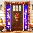 thumbnail image 1 of Decoración navideña Cortina Decoración creativa Pareados Banderas colgantes Wmkox8yii gf10291, 1 of 9