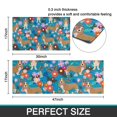 thumbnail image 7 of Basset Hound Dog and Flower-1 Kitchen Rugs Sets Of 2,Anti Fatigue Kitchen Mat Rugs Non Slip Washable,Decorative Kitchen Floor Mats for Kitchen,Sink,Laundry,17"x30"+17"x47", 7 of 7