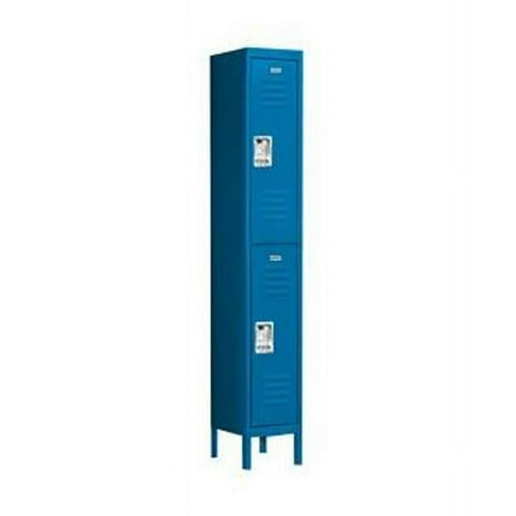 Salsbury Industries Double-tier 5-foot Tan Standard Lockers