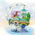 thumbnail image 3 of Frozen Palace Building Blocks Toys, Educational Assembly Chinese Ancient Architecture, Birthday Gift, 3 of 5
