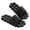 Black_3637, variant on 1Pair Massage Slippers Shoes Reflexology Sandals Stress Relief Gift for Men Women Reduce Tension Promote Circulation