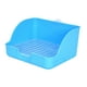 thumbnail image 5 of Caja de arena para Conejos Sunnimix Inodoro con bandeja de arena Fácil de instalar bandeja rectangular para orinar, 5 of 8