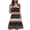 thumbnail image 2 of Ovzne Robes pour Femmes Robe Femme Femme Imprimé avec Poches Chemises de Nuit Sans Manches Vêtements de Nuit Chemise de Nuit Col Rond Nuisette Robe pour Femmes Imprimée Liquidation, 2 of 7