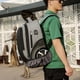 thumbnail image 4 of Mochila con ruedas para computadora portátil Mochila grande con ruedas negra Mochila de viaje Bolsas de negocios Maleta Hombres Mujeres Grandes, 4 of 5