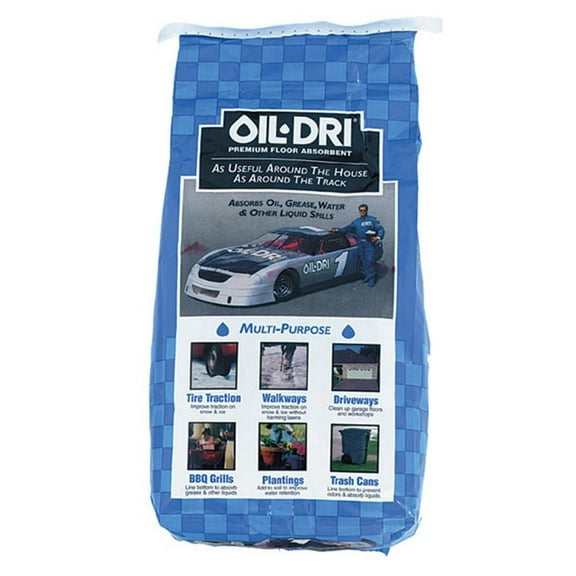 oil-dri i01008-g78 automotive multi- purpose premium absorbent, 8 lbs paper bag