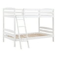 thumbnail image 2 of Furniture of America Karo Kids Solid Wood Twin-over-Twin Detachable Bunk Bed, White, 2 of 6