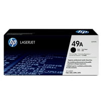 HP 49A Black Original LaserJet Toner Cartridge, ~2,500 pages, Q5949A