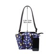 thumbnail image 4 of Lsque Cute Shark Pattern Leather Rivet Shoulder Bag – Elegant Genuine Leather & Microfiber PU Crossbody with Detachable Adjustable Strap, 4 of 5